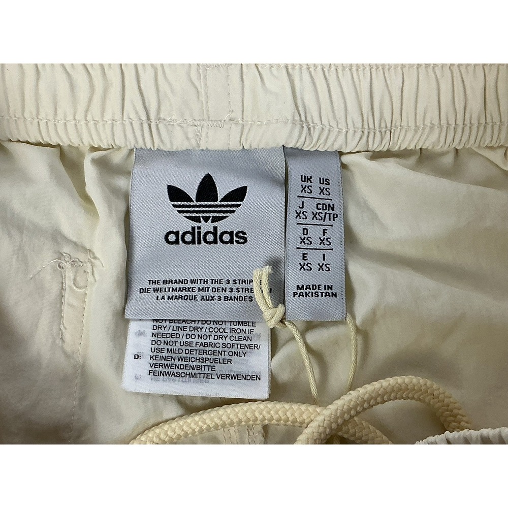 Adidas Originals Men's XS Sprinter Shorts Cream White 3 Stripe New With Tags - Picture 10 of 12